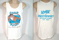 Uvex Couch Potato International Longboard Surf Team Tank Top 1988 L Surfing