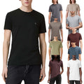 ALL SAINTS Mens T Shirts Tonic Crew Neck Short Sleeve Rumskull Plain Casual Tops