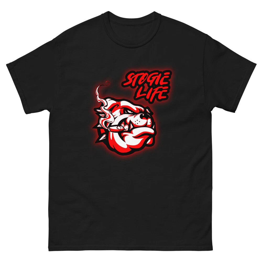 Stogie Life Bulldog Men's heavyweight tee