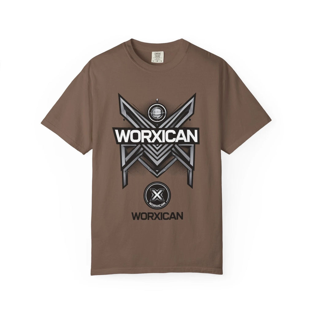 Worxican Logo Graphic T-Shirt | Emblem Badge Streetwear