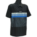 Oakley Premier Palm Polo Mens Size S Small Blackout Print Golf Casual Tee Shirt