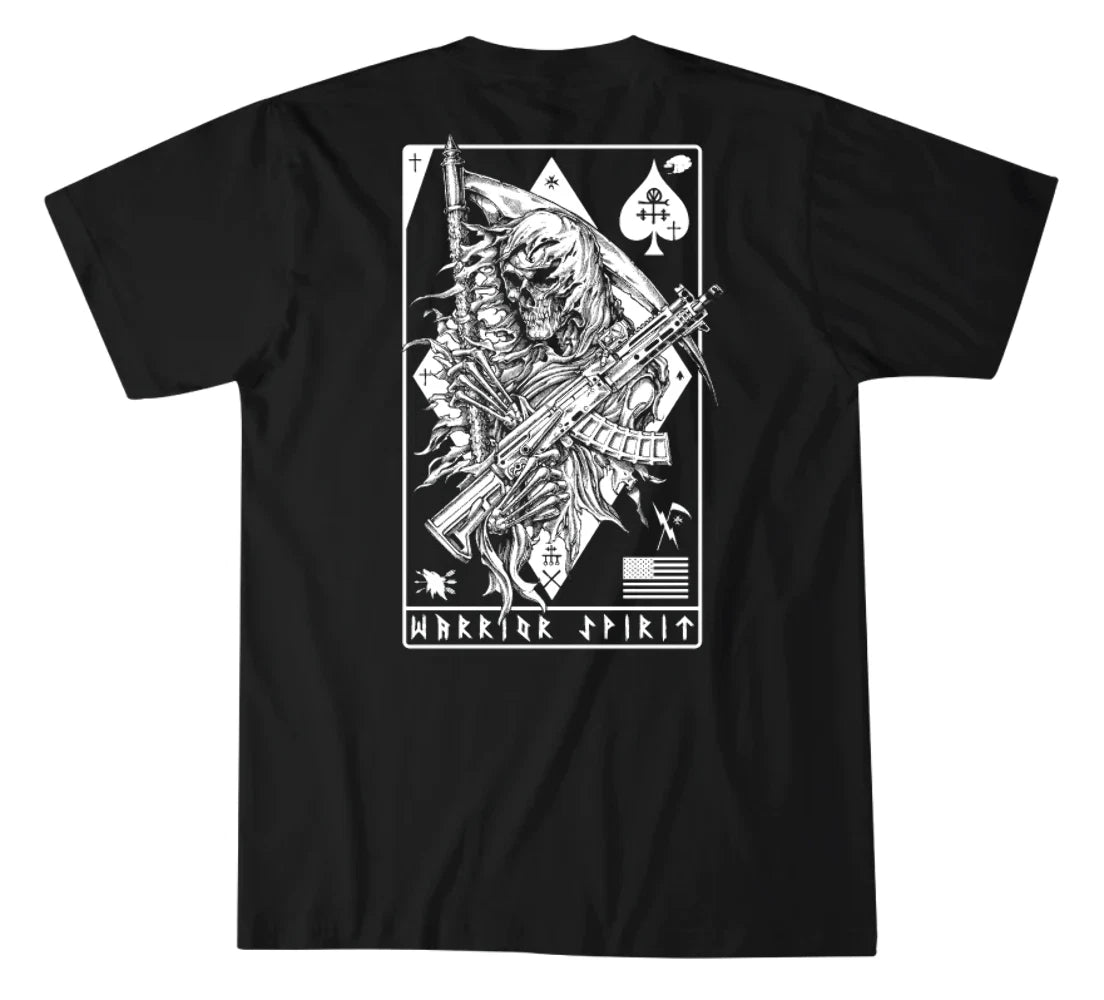 Howitzer Style Men's T-Shirt DEATH DEALER Military Grunt MFG Black S-4XL