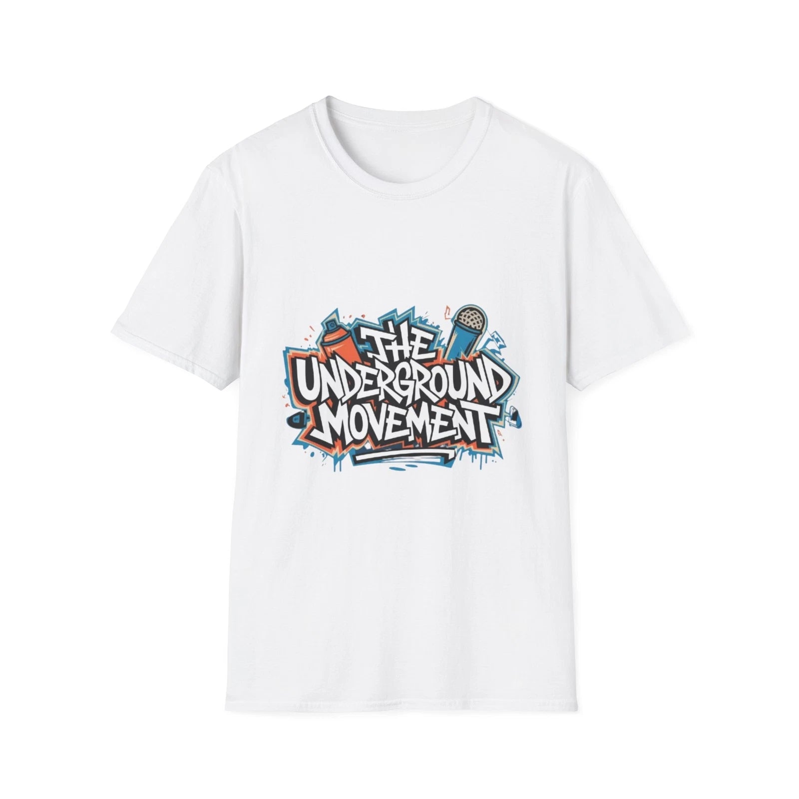 Underground Movement Graphic Tee, Urban Style Shirt, Music Festival T-Shirt,