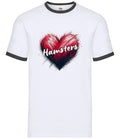 Love Heart Hamsters - Mens Ringer - Hamster Cute Love Pet Pets