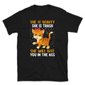 Bite You In The Ass Cute Cat Funny Animal Kitty Cats T-Shirt