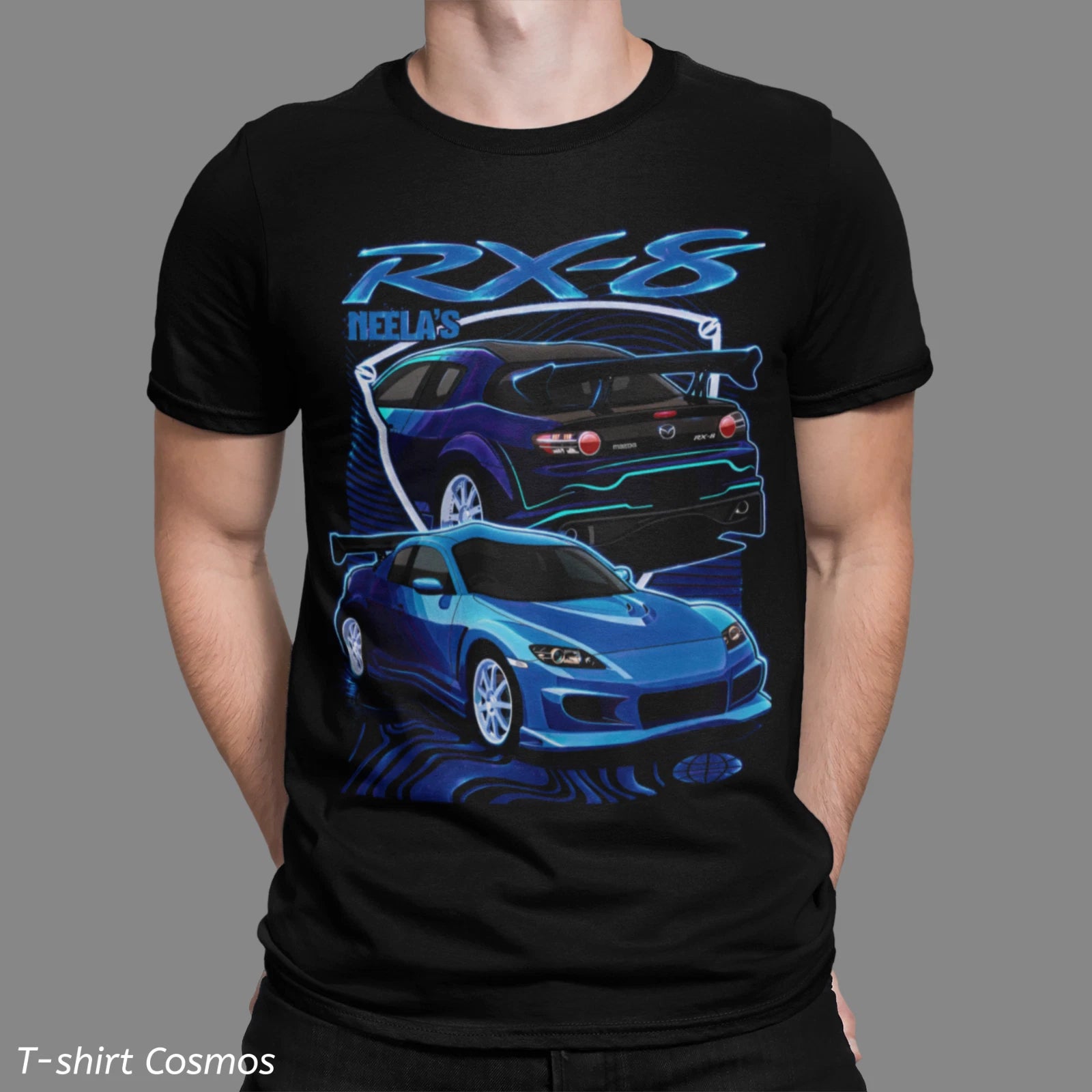 JDM Neelas RX8 Mazda T- shirt Fast & Furios  Street Racing Drifting style