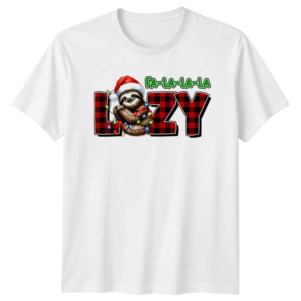 Fa-La-La-La Lazy T-Shirt Sloth Christmas Christmas Gift For Him And Her