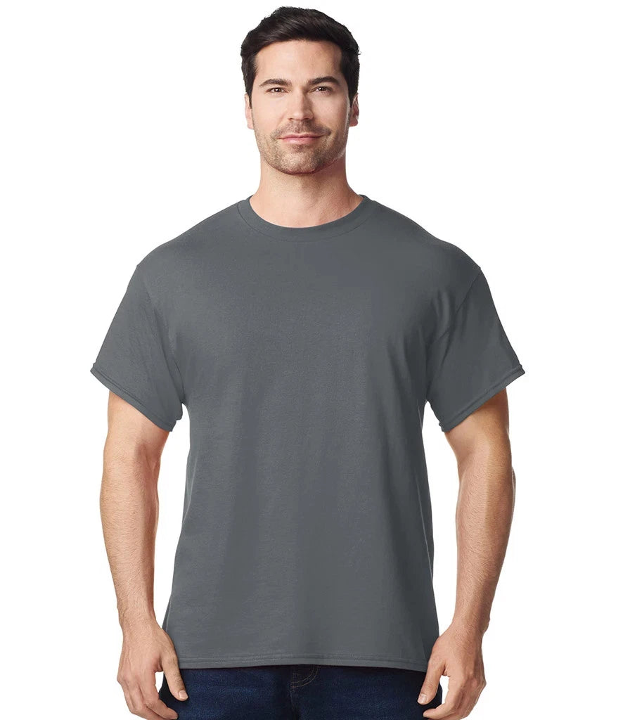 PLAIN Gildan Heavy Cotton Short Sleeve Mens T-Shirt LOT 1, 3 and 5 PACKS