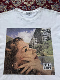 C E Cav Empt Woman Portrait T-Shirt Japanese brand Tee Two Sided