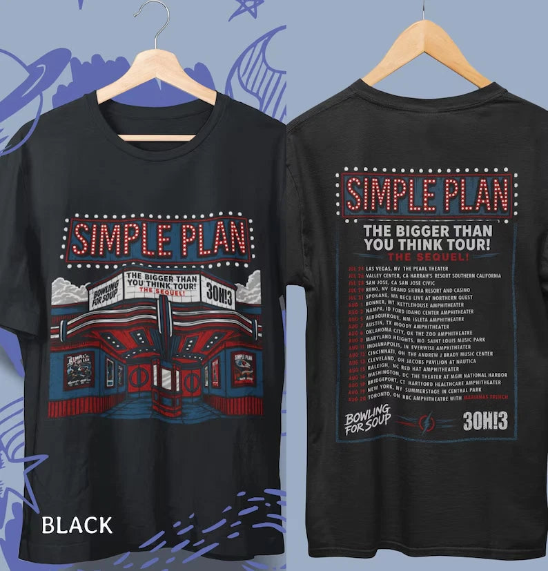 Unisex Simple Pla,n 2026 Tou,r Shirt, Pop Pu,nk Band Tee, Concert Merch Inspired