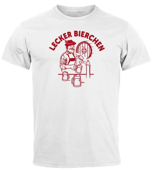 Mens T-Shirt Delicious Beer Drinking Party Malle Holiday Fun Shirt Saying