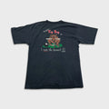 VTG 90s Dead Stroke Billiards T Shirt Men XL Black Top Dog I Own The Kennel Tee