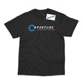 Aperture Labs Inspired By Portal T-Shirt Black,Royal,Sky,Bottle,Purple,Grey,Red