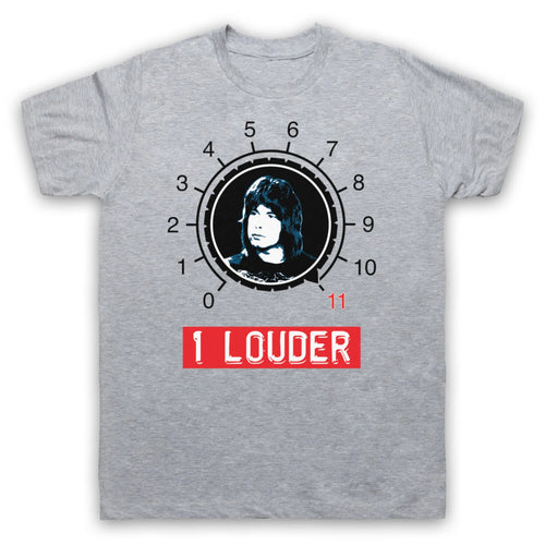 1 LOUDER UNOFFICIAL THIS IS SPINAL TAP GOES TO 11 FILM MENS & WOMENS T-SHIRT