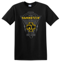 Rammstein Fire Design Graphic T Shirt Rock Music Band Tee for Concert Fans