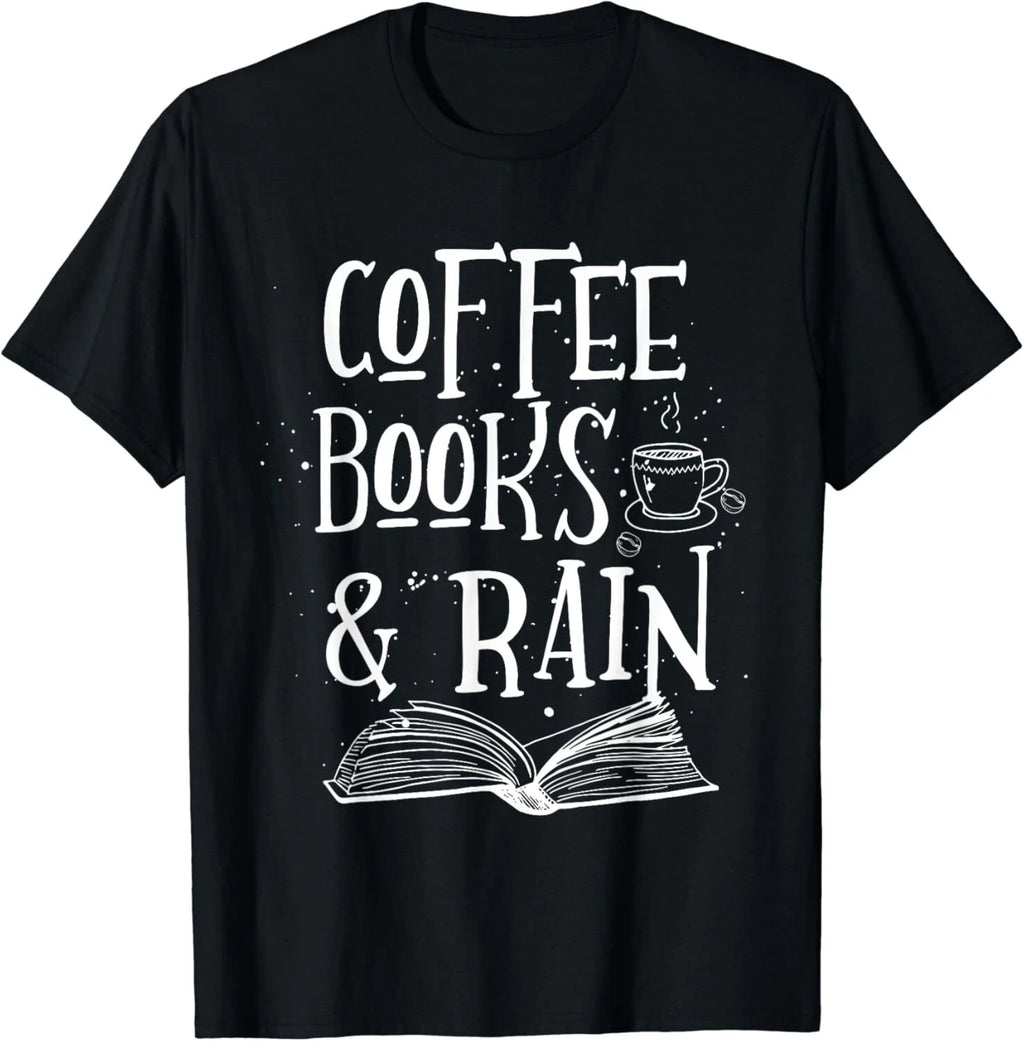 Coffee Books & Rain Gift Unisex T-Shirt