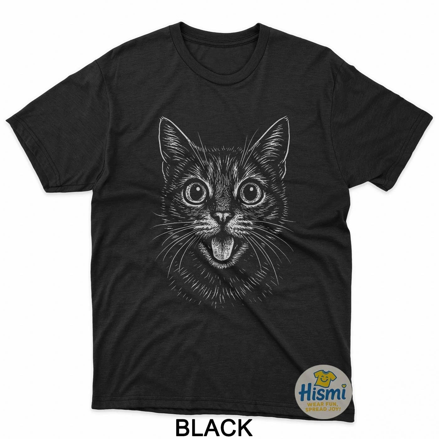 Funny Cute Cat Face T-Shirt