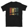 New York Shirt Brooklyn Bridge Vintage City Skyline NYC NY Retro Bayridge Pizza
