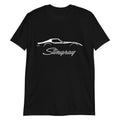 C3 vette Stingray Silhouette 3rd Gen Vette Driver Custom Gift T-Shirt