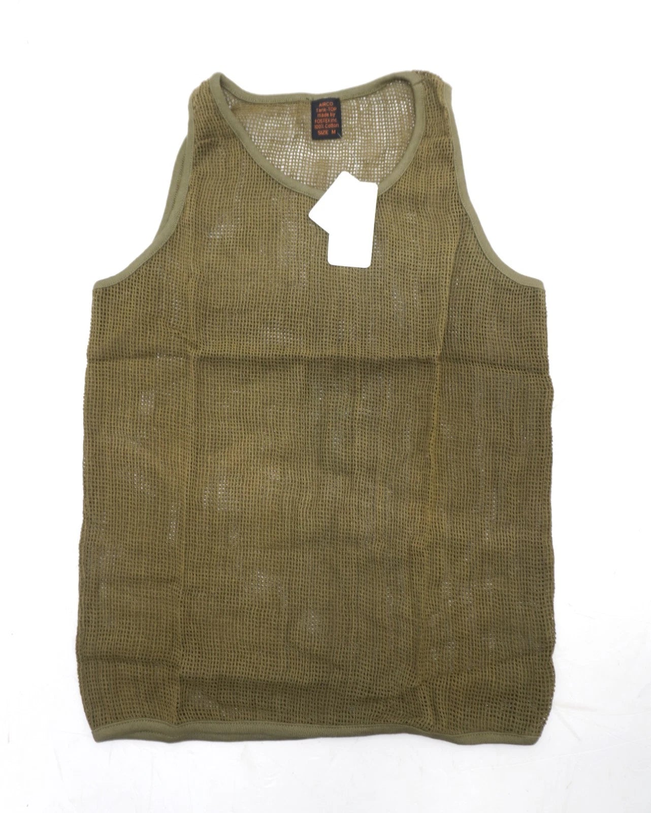 British Army Style String Vest Net Tank Top Summer Air Flow Cotton Base Layer