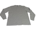 Lands End Men Heather Gray Long Sleeve Crewneck T-Shirt Size L Casual Minimalist
