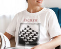 Sky And Water Escher T shirt / %100 Premium Quality