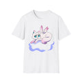 Whimsical Cat Graphic Tee, Cute Cat T-Shirt, Softstyle T-Shirt, Gift for Cat