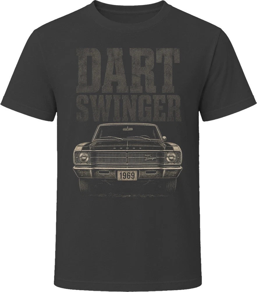 1969 Dart Swinger Vintage Muscle Car T Shirt