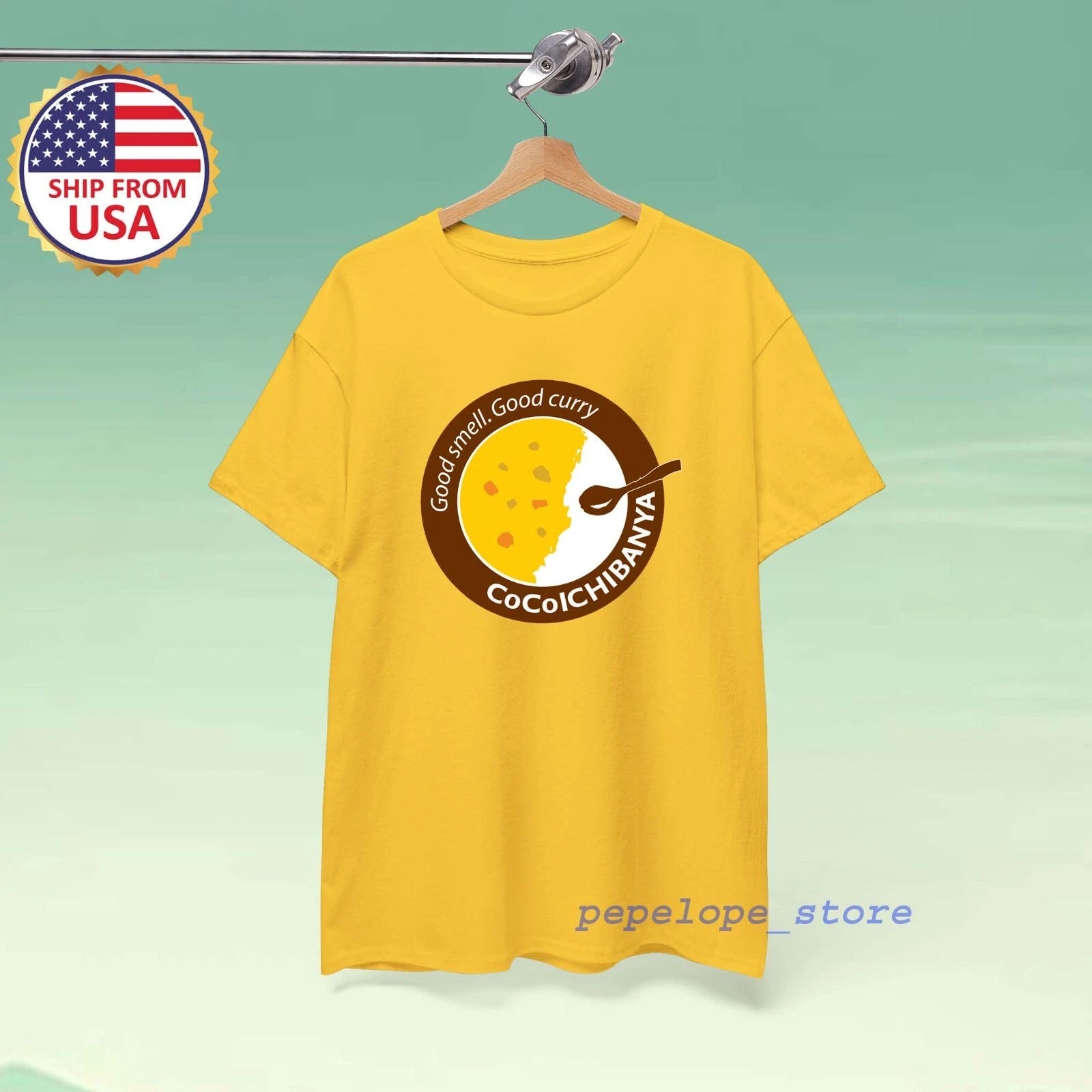 CoCo ICHIBANYA Men's Yellow Size S-5XL
