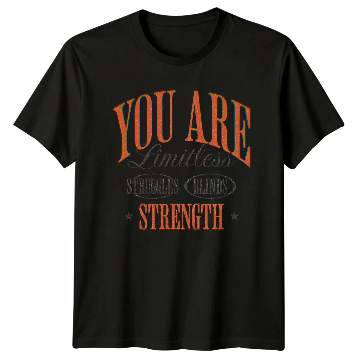 You Are Limitless Struggles Blinds T-Shirt Vintage Urban Motivation