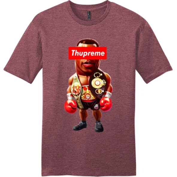 NEW Art Society THUPREME TOON Tee Shirt HEATHER CARDINAL SM-4XL MADE USA