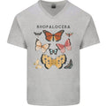 Rhopalocera Butterflies Butterfly Mens V-Neck Cotton T-Shirt