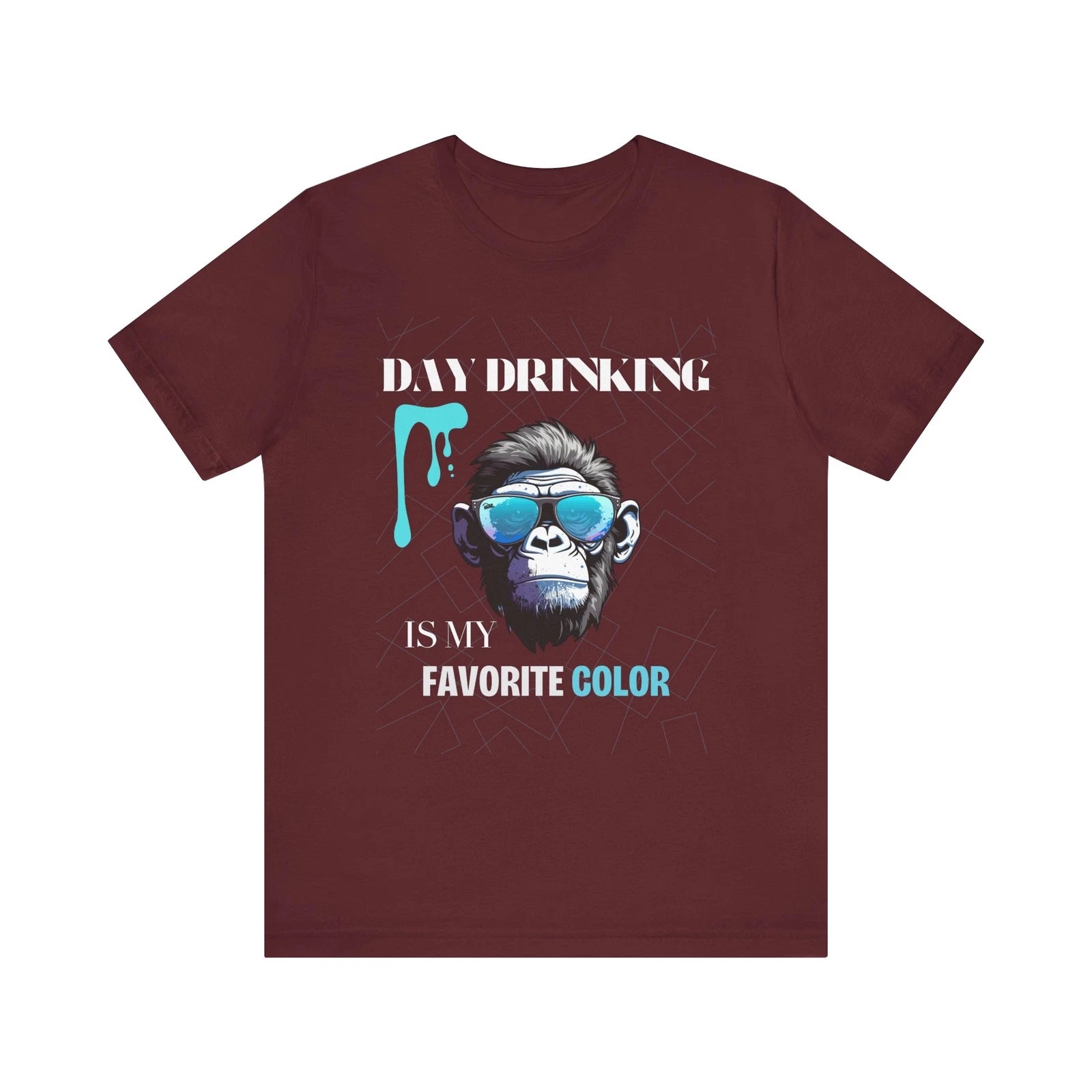 Cool Gorilla Graphic Tee, Fun Unisex Shirt, Perfect Gift, Day Drinking