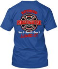Retired Firefighter 1 T-Shirt Made in the USA Size S to 5XL
