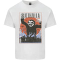 Slothzilla Funny Sloth Parody Mens Cotton T-Shirt Tee Top