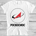 Roscosmos T Shirt Russian Space Agency Russia Nasa Cool Gift Tee M328