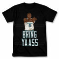 Anthony Edwards Bring Ya Ass Graphic T Shirt Vintage Style Basketball Fan Tee