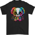 A Cute Teddy Bear Demon Skull Mens T-Shirt 100% Cotton
