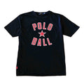 Polo Ralph Lauren Men's Custom Slim Fit T-Shirt Polo Ball Crewneck Black