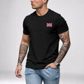 The Union Jack Pattern Flag Print Men's Britain Comfy T-Shirt Graphic Summer Tee