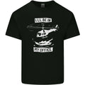 Helicopter Pilot Ill be in My Office Mens Cotton T-Shirt Tee Top