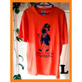 Billionaire Boys Club Orange T-Shirt Size L Street Fashion Casual Used