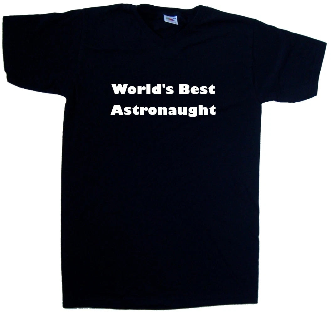 World's Best Astronaught V-Neck T-Shirt
