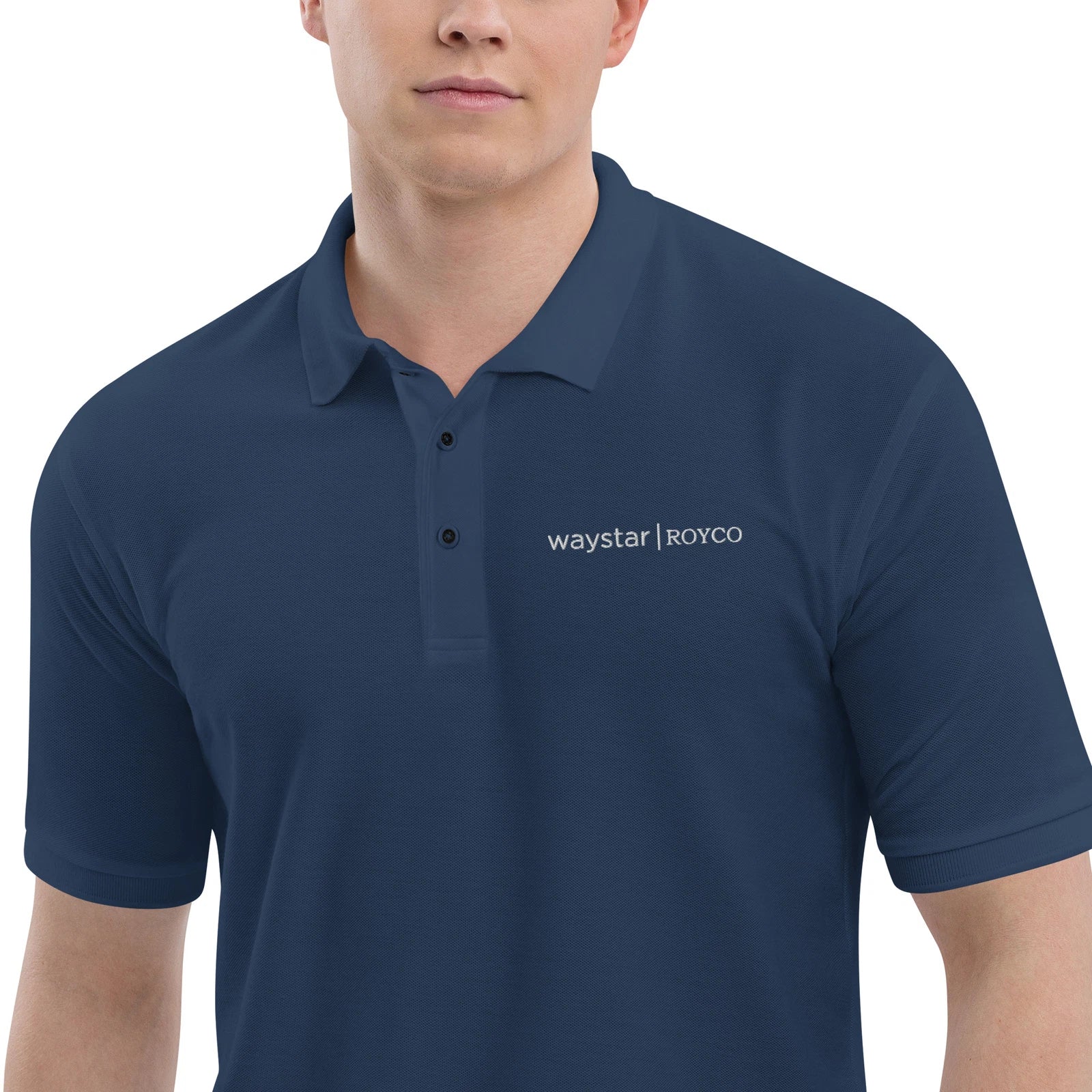 Waystar ROYCO Embroidered Men's Premium Polo