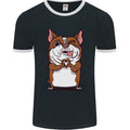 A Cute Dog With a Heart Sign Mens Ringer T-Shirt FotL
