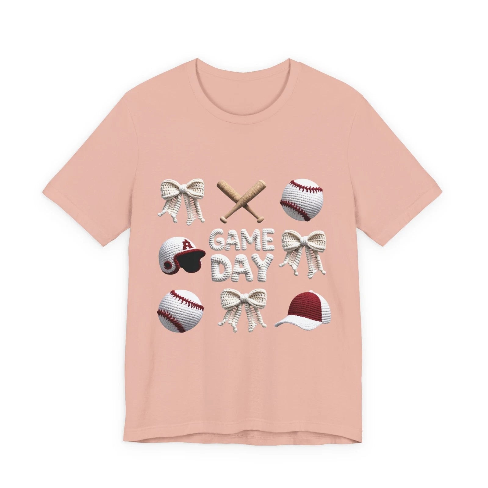 Cute Coquette Baseball Game Day Shirt | Trendy Fan Tee for Baseball Season