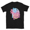 Chill & Relax Palm Sunset Vacation Modern Fashion Art T-Shirt