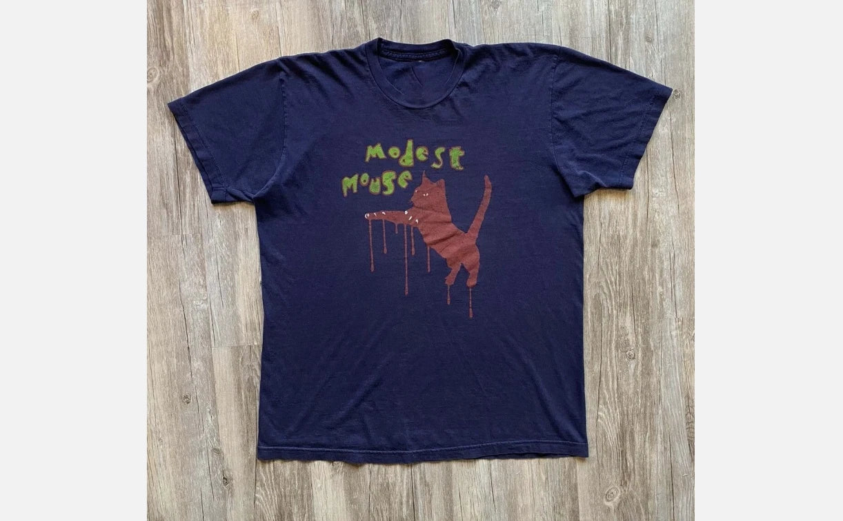 Modest Mouse Short Sleeve Black S-3XL Shirt Unisex