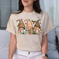 Coffee Gnomes Unisex shirt coffee lover Christmas gift White Sand