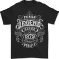 Premium Legend 47th Birthday 1979 Mens T-Shirt 100% Cotton